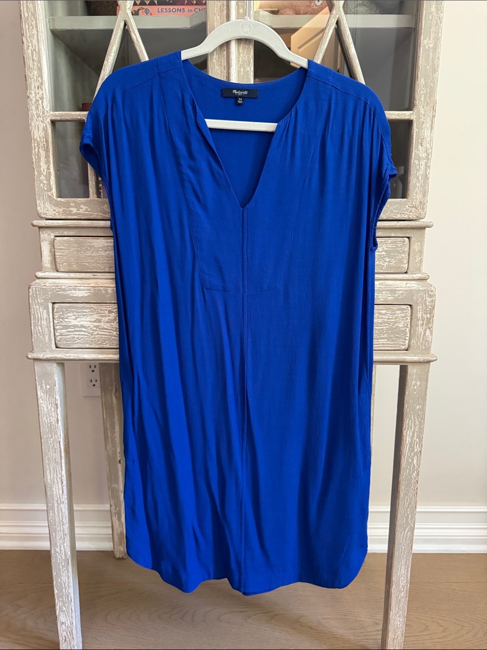 Madewell Cobalt Blue V-Neck Tunic
